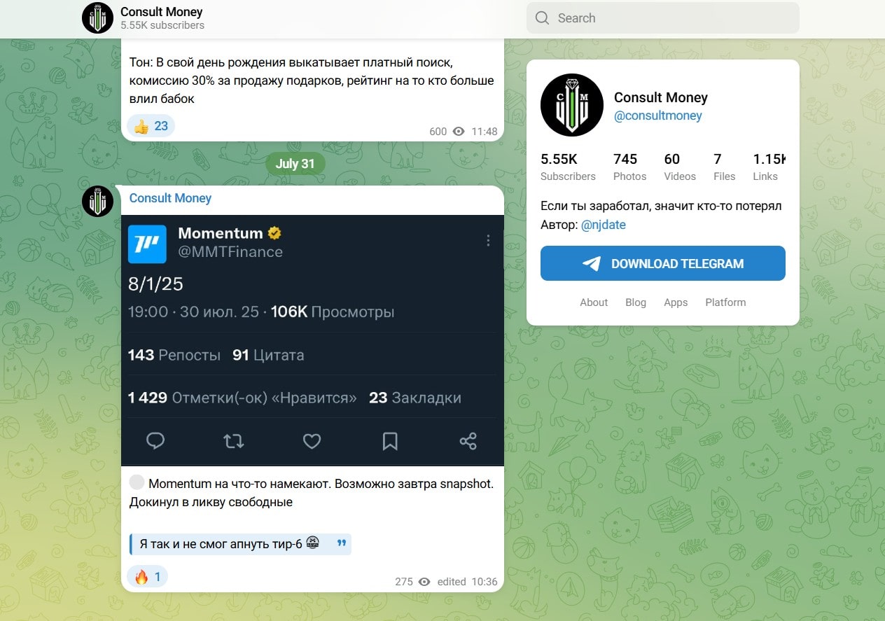Consult Money обман