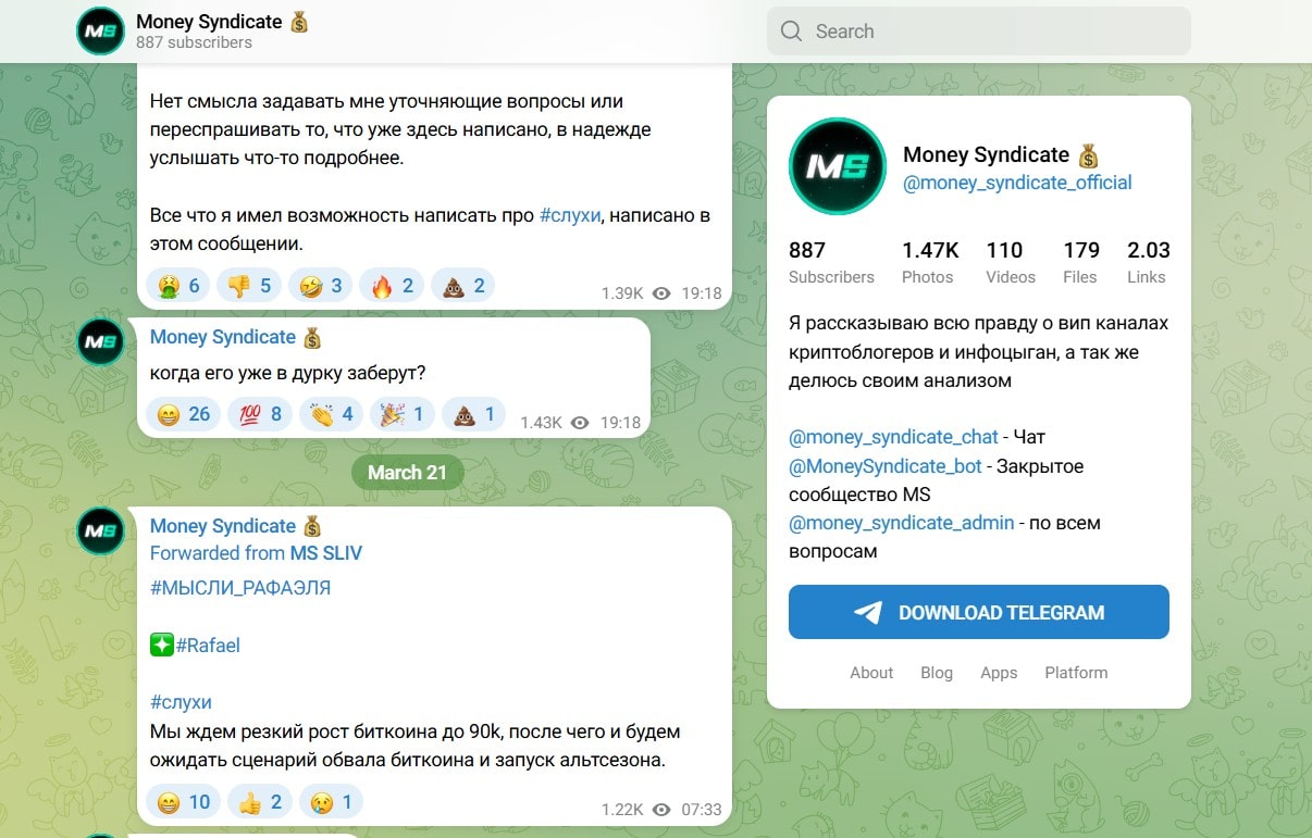 Money Syndicate отзывы