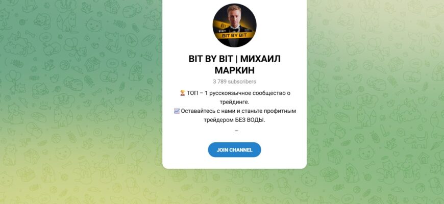 BIT BY BIT МИХАИЛ МАРКИН