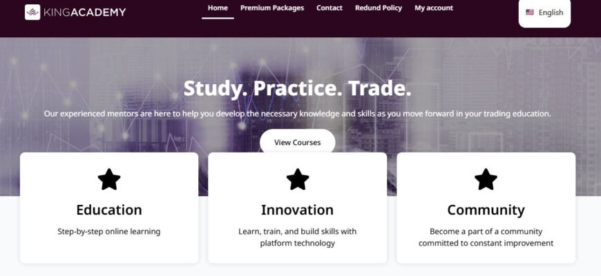 King Academy – описание проекта